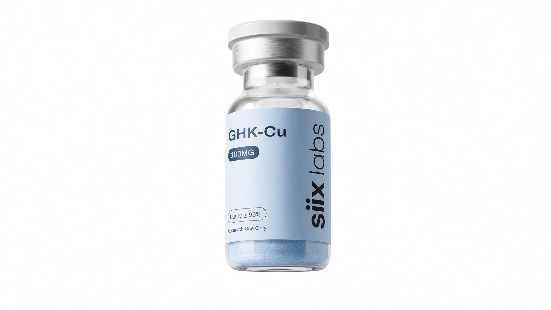 GHK-Cu 100mg SiixLabs research vial
