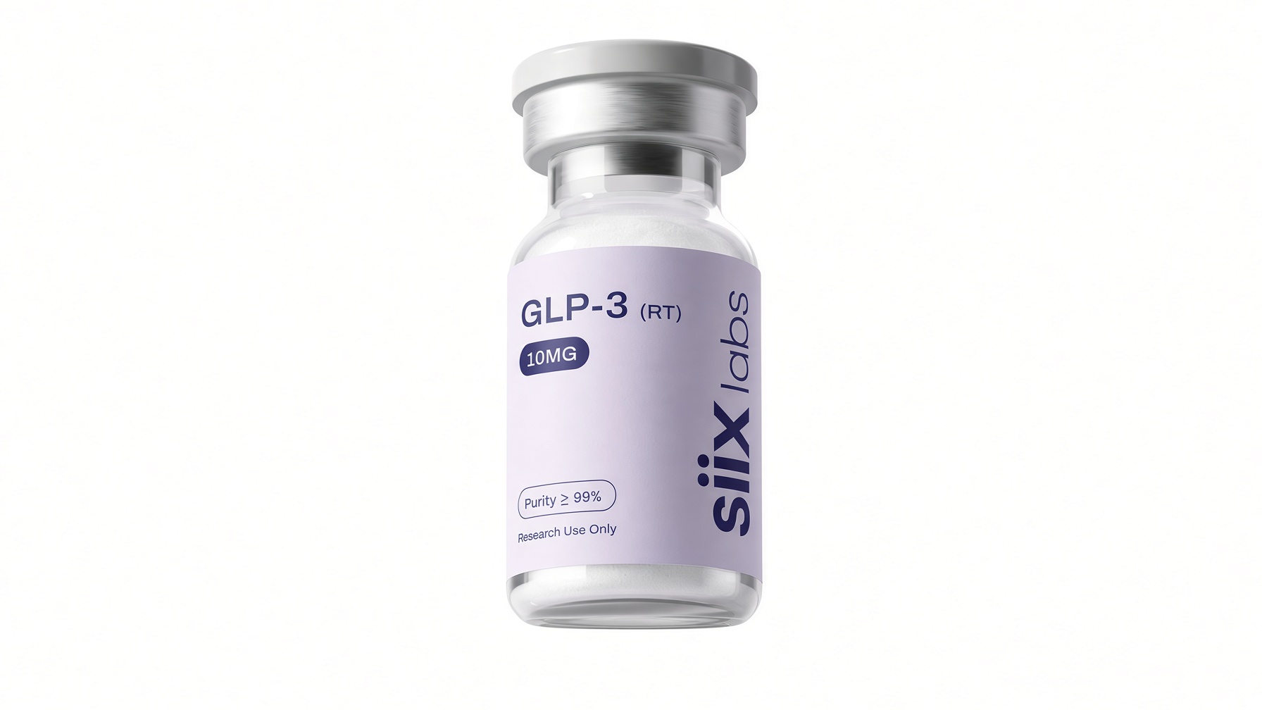 GLP-3 40mg SiixLabs research vial
