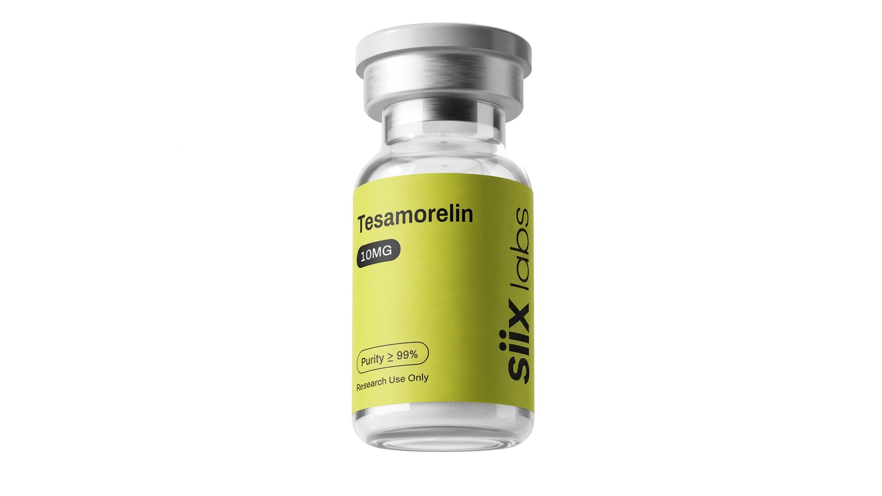 Tesamorelin 10mg SiixLabs research vial