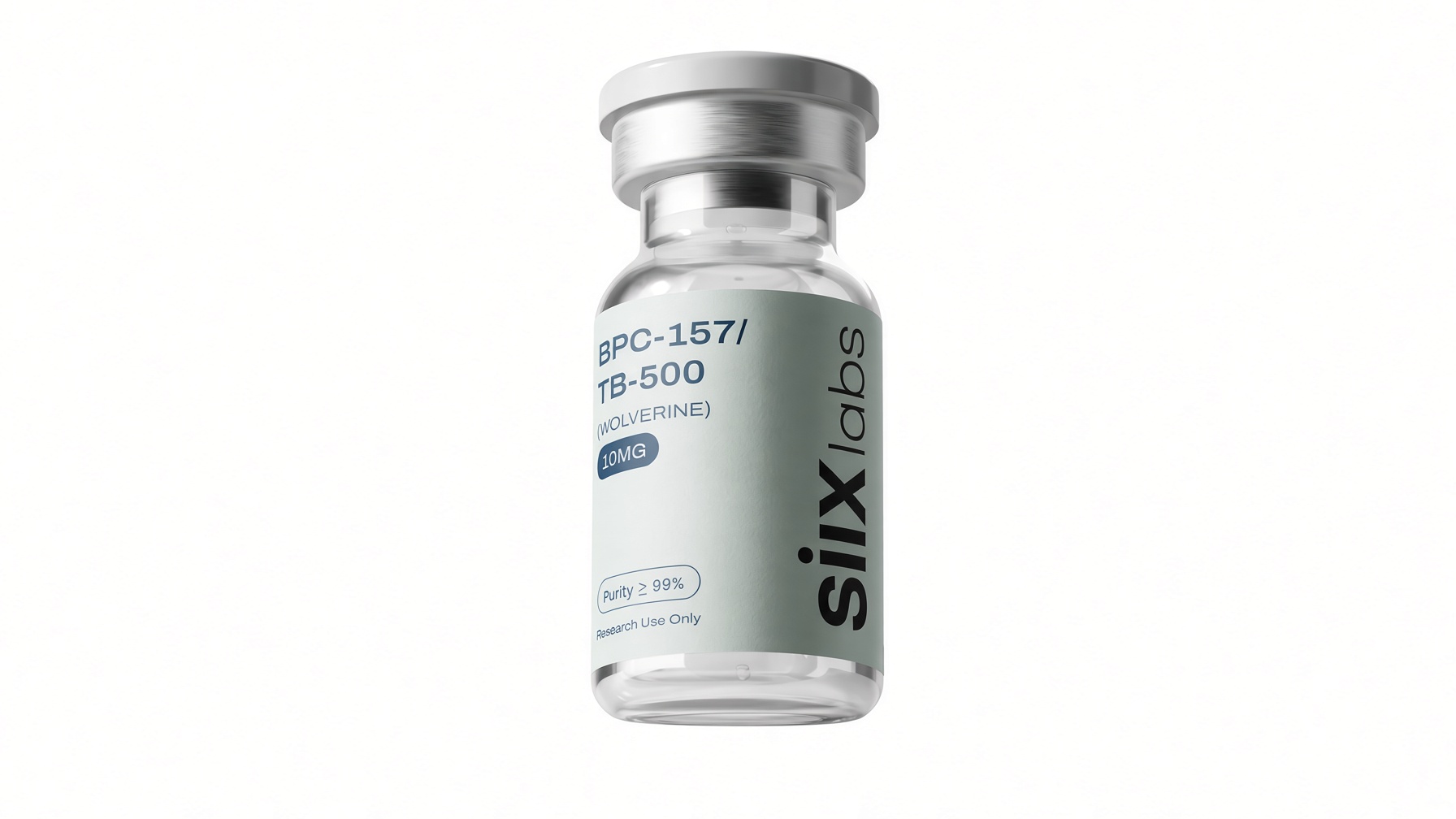 Wolverine Stack 10mg SiixLabs research vial